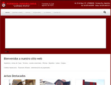 Tablet Screenshot of formosa-inmobiliaria.com